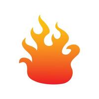 Fire icon design vector