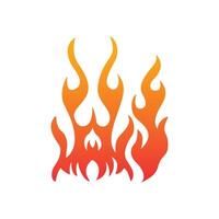Fire flame design vector