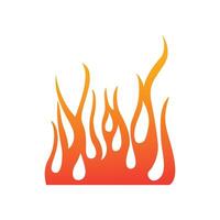 Fire flame icon design vector