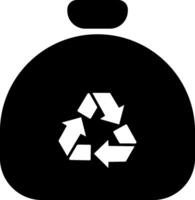 Recycle icon illustrating eco-friendly practices, suitable for environmental initiatives and sustainability projects vector