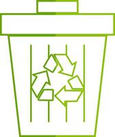 Set of symbols and signs for design of packaging products information about the goods being transported and a sign of recycling vector