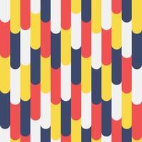 seamless pattern of waves of colorful vertical lines leading downwards vector