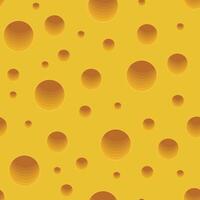 repeating perforated cheese seamless pattern, in flat realistic cartoon style vector