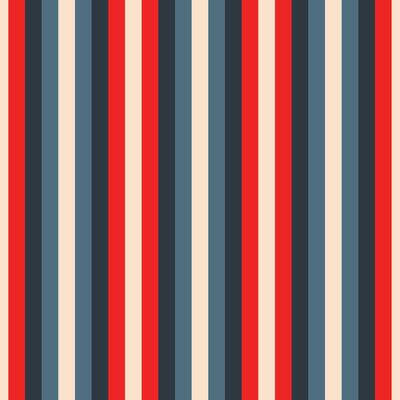 seamless pattern of repeating vertical lines in vintage style in red, black and grey