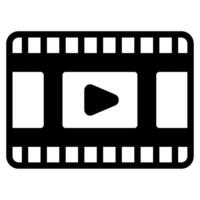 Filmstrip icon for web, app, infographic, etc vector