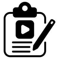 Script icon for web, app, infographic, etc vector