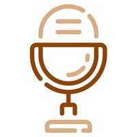 Microphone icon for web, app, infographic, etc vector
