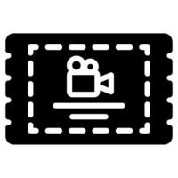 Ticket icon for web, app, infographic, etc vector