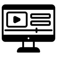 Trailer icon for web, app, infographic, etc vector