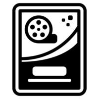 Poster icon for web, app, infographic, etc vector
