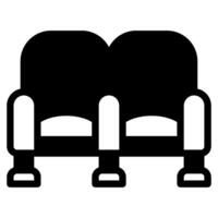 Seat icon for web, app, infographic, etc vector