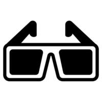 3D Glasses icon for web, app, infographic, etc vector