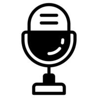 Microphone icon for web, app, infographic, etc vector