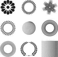 creative elements design vector