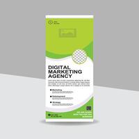 Roll-up Banner for promotional You Business vector
