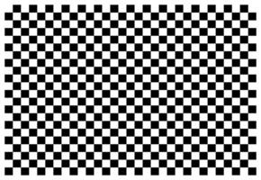 Black and white squares pattern for chess board. vector