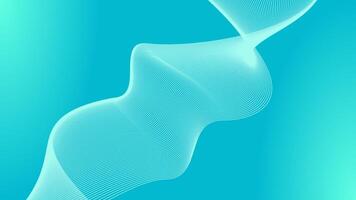 Abstract wire frame blue gradient background vector