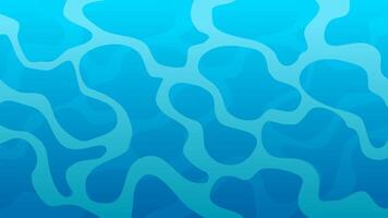 Calm blue water background with gradient vector