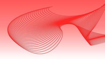 Wavy line abstract background gradient vector