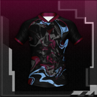 jersey sport shirt template design for soccer Sport, basket ball, running uniform in front view, design very simple and easy to custom psd