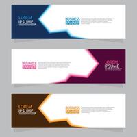 Banner templates design.modern banner. vector