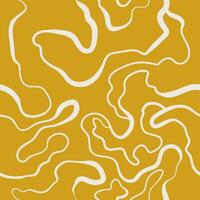 Abstract background seamless pattern with waves. Modern trendy paint line background. Great for textile, fabric, wallpaper, wrapping, scrapbook and packaging vector