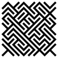 Labyrinth rectangle shape. Maze labyrinth illustration vector