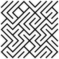 Labyrinth rectangle shape. Maze labyrinth illustration vector