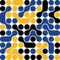 Metaball Connect Dot Set. Circle Shapes. Abstract Geometric Dots. Morphing Blob Elements for for Patterns, Stickers , Badges, Posters, Web Design vector