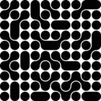 Metaball Connect Dot Set. Circle Shapes. Abstract Geometric Dots. Morphing Blob Elements for for Patterns, Stickers , Badges, Posters, Web Design vector