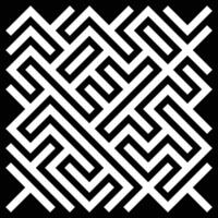 Labyrinth rectangle shape. Maze labyrinth illustration vector