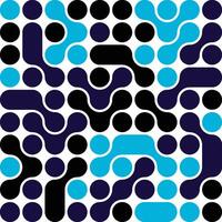 Metaball Connect Dot Set. Circle Shapes. Abstract Geometric Dots. Morphing Blob Elements for for Patterns, Stickers , Badges, Posters, Web Design vector