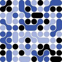 Metaball Connect Dot Set. Circle Shapes. Abstract Geometric Dots. Morphing Blob Elements for for Patterns, Stickers , Badges, Posters, Web Design vector