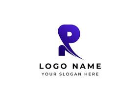 Logo Abtract Letter R, Simple Modern and Minimalist. Editable file vector
