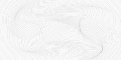 Abstract minimalist background simple grey line, wavy and geometry line pattern background vector