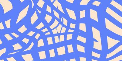 Groovy checkered patterns, vintage aesthetic backgrounds, psychedelic checkerboard texture. Checkered background with distorted squares. vector