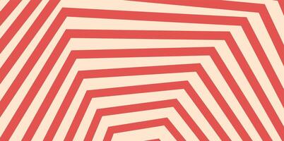 Abstract geometry illusion background, optic art illustration. Retro pastel background pattern. vector