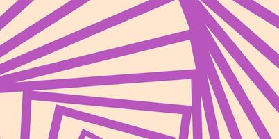 Abstract geometry illusion background, optic art illustration. Retro pastel background pattern. vector