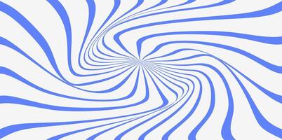 Background distortion groovy swirly pattern. Star burst line pattern background with pastel color vector