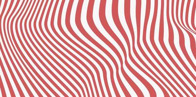 Groovy hippie 70s backgrounds. Pattern distorted optical illusion wave background. Ripple effect striped lines structure. vector