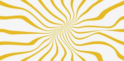 Background distortion groovy swirly pattern. Star burst line pattern background with pastel color vector