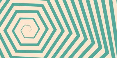 Abstract geometry illusion background, optic art illustration. Retro pastel background pattern. vector