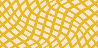Groovy checkered patterns, vintage aesthetic backgrounds, psychedelic checkerboard texture. Checkered background with distorted squares. vector