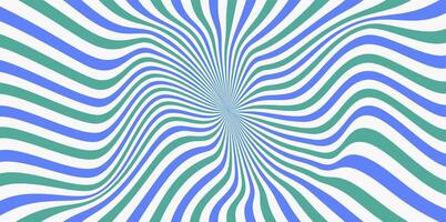 Background distortion groovy swirly pattern. Star burst line pattern background with pastel color vector