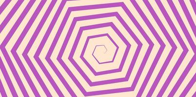 Abstract geometry illusion background, optic art illustration. Retro pastel background pattern. vector