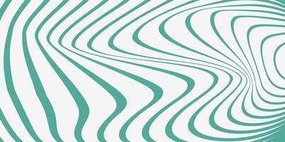 Groovy hippie 70s backgrounds. Pattern distorted optical illusion wave background. Ripple effect striped lines structure. vector