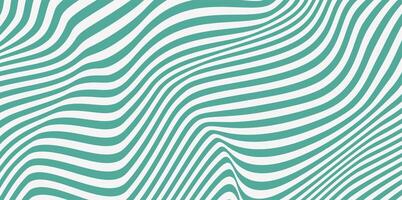 Groovy hippie 70s backgrounds. Pattern distorted optical illusion wave background. Ripple effect striped lines structure. vector
