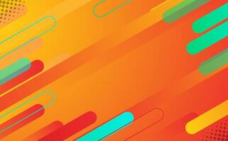 Abstract rainbow colorful soft smooth blur gradient background design vector
