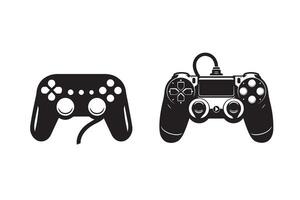 Game Controller silhouette Icon Illustration artwork vector