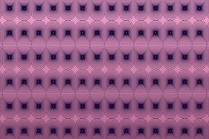 Abstract background with pink and blue geometric op art lines in oval door shape pattern. vector